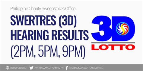 3 digit hearing today|PCSO SWERTRES RESULT TODAY, 3D Lotto .